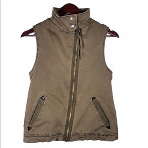 ANTHROPOLOGIE Marrakech Sherpa Lined Vest
